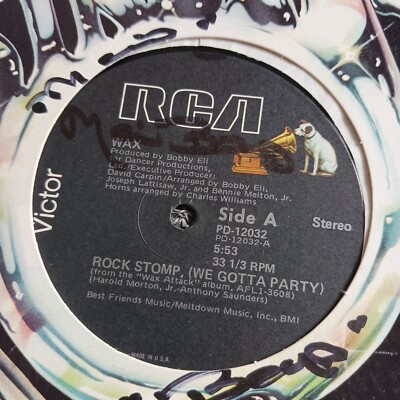 Wax - Rock Stomp (We Gotta Party) / Wax Attack (PD-12032)