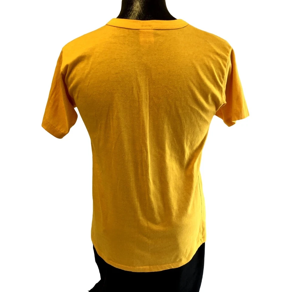 Camiseta De Colección Años 70 Paramount Sportswear Amarilla PARIS NITE CLUB 50/50 EE. UU. L Foto 2 de 4