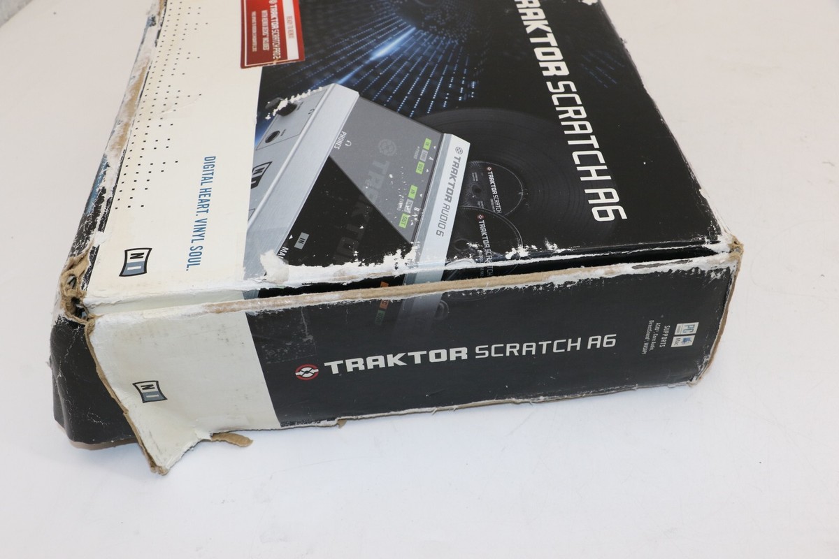 Native Instruments Traktor Scratch A6 W Vinyls & CD | eBay Native Instruments Traktor Scratch A6 W Vinyls & CD | eBay