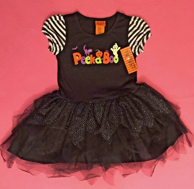 NEU! Festliches Halloween Kleid von Candy Corn Lane in Größe 104, schwarz