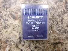10 SIZE 125/20 SCHMETZ 135X17 DPX17 INDUSTRIAL SEWING MACHINE NEEDLES A136