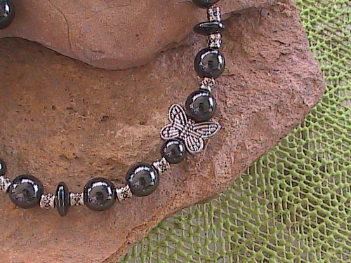 Magnetic Bead Butterfly Bracelet - Picture 3 of 3