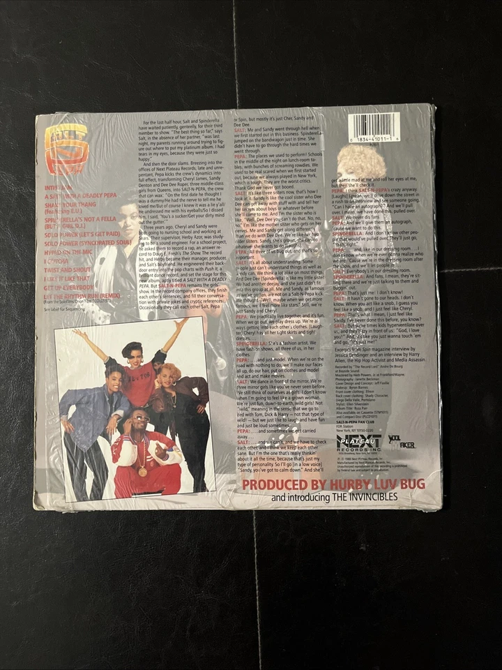 Salt-N-Pepa - A Salt with a Deadly Pepa LP Next Plateau Records PL 1011 Foto 3 de 3