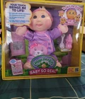Cabbage Patch Kids Baby So Real  Interactive Blonde Baby Doll  ZOE VALERY MIB
