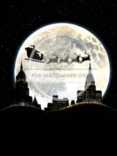 Santa's City Delivery | A4 Rice Paper | Paper for Decoupage | Decoupage Central