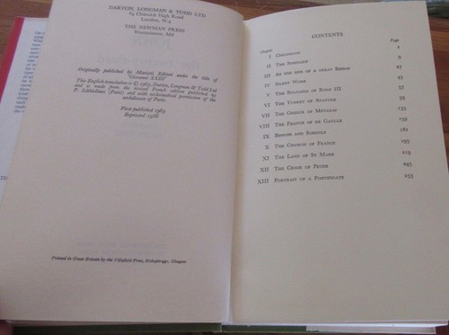 Juan XXIII ~ León Algisi. ¡SIN LEER! Libro católico 1966 HbDj aquí en caja - Imagen 9 de 22