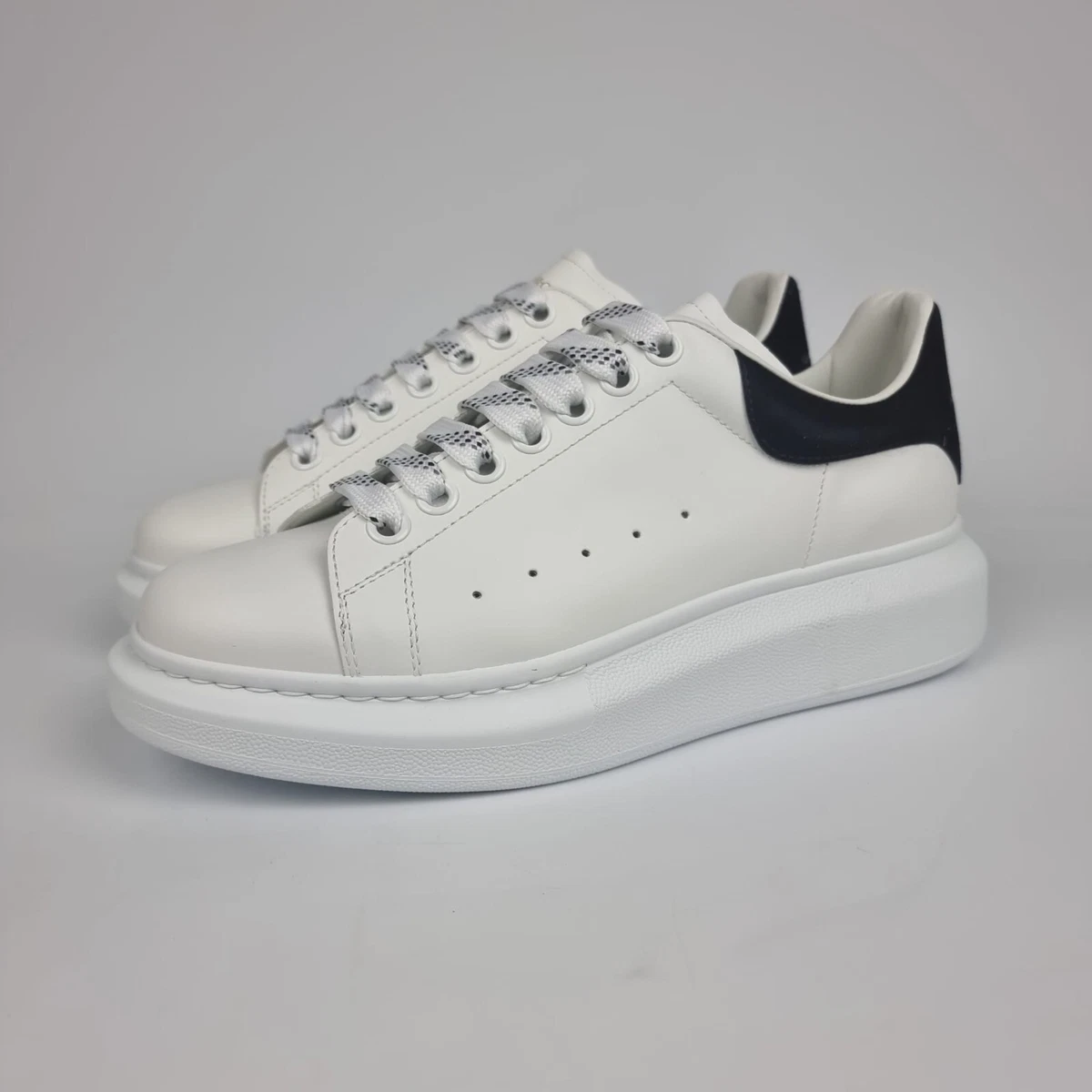 Alexander McQueen Oversized Black And White Sneakers New