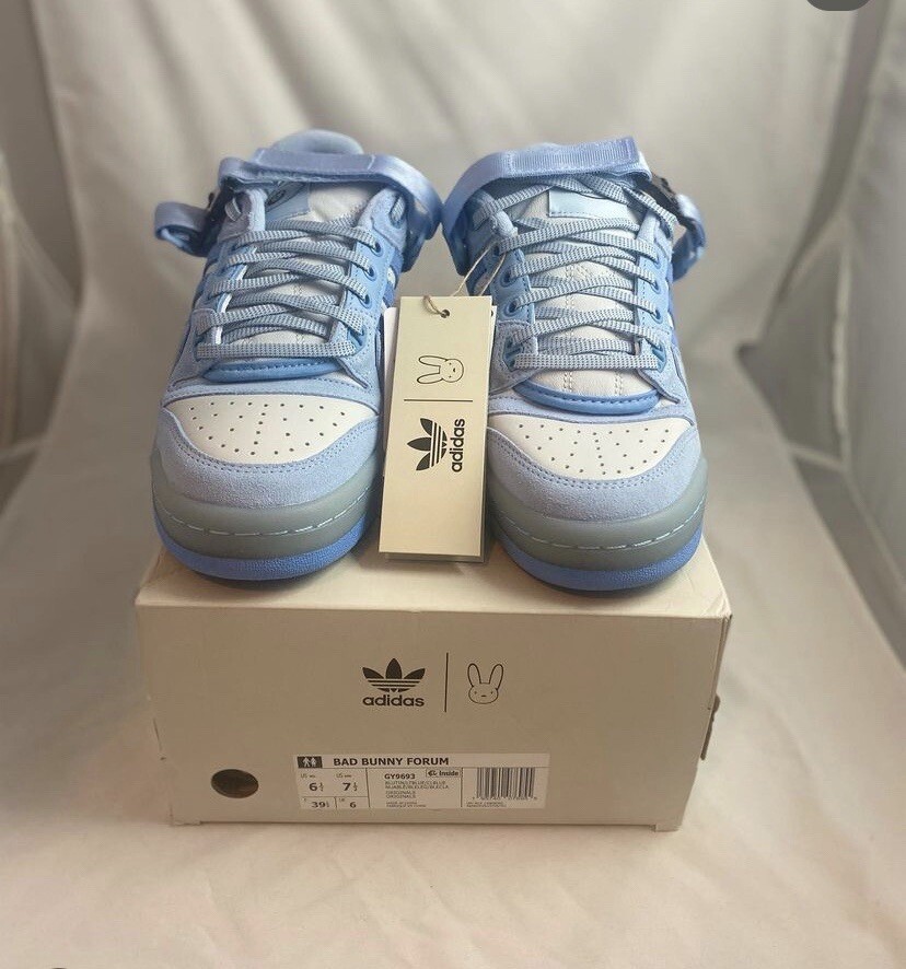bad bunny x adidas forum buckle low
