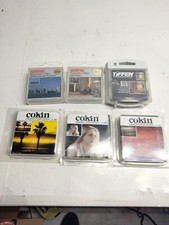 55mm filter lot of 6 Tiffen, Cokin, Sunpak