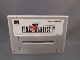 NINTENDO SUPER FAMICOM SFC Final Fantasy VI FF6 Japanese Version Boxed
