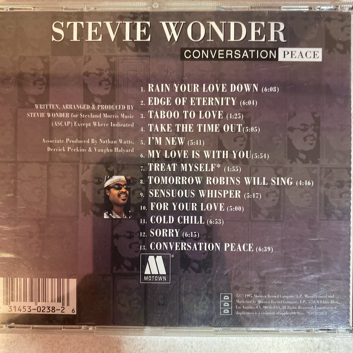 Conversation Peace CD Stevie Wonder Motown Anita B. Sounds of