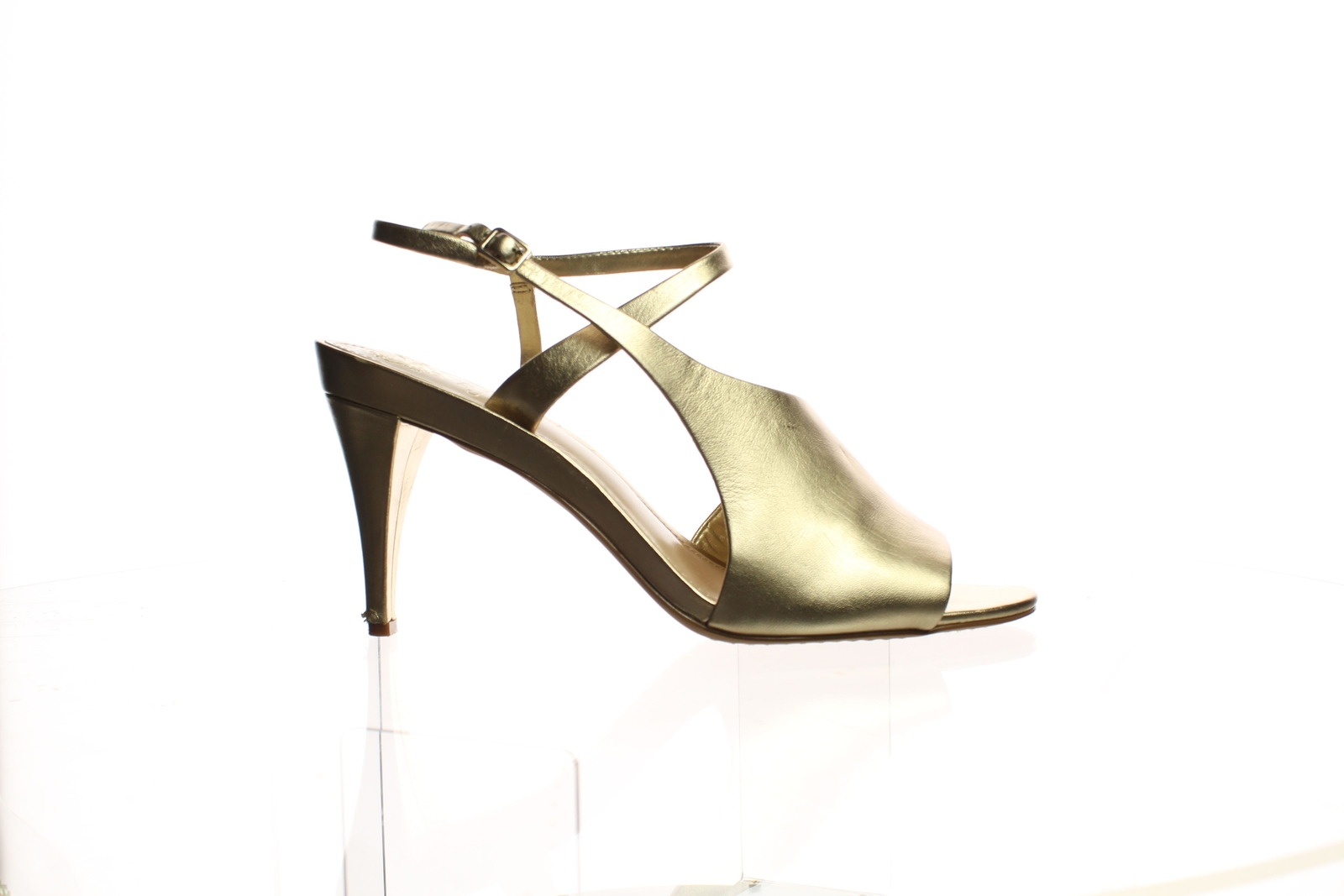 Vince Camuto Womens Razanya Gold Ankle Strap Heels Size 11 (6604884) | eBay