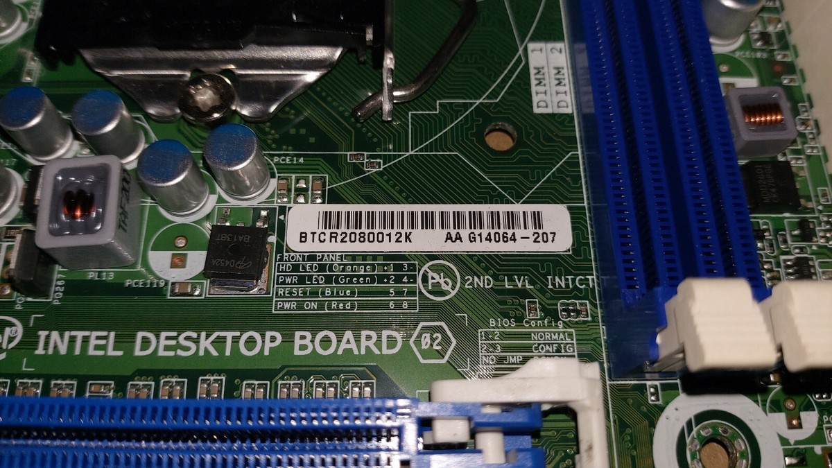 Dh61ww G23116 Intel Desktop Board Btww Intel Dh61ww Motherboard