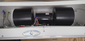 Lot of 2 - Mars 25" Industrial Air Curtain W25-0 Commercial Unheated 208V