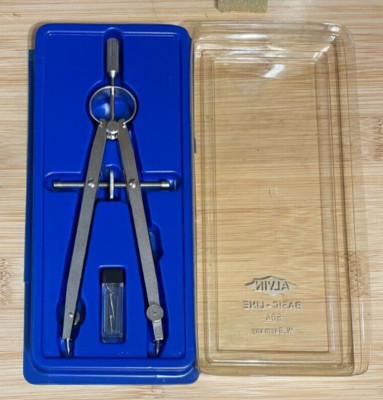 Vintage Alvin Basic - Line 504 Drafting Compass Germany
