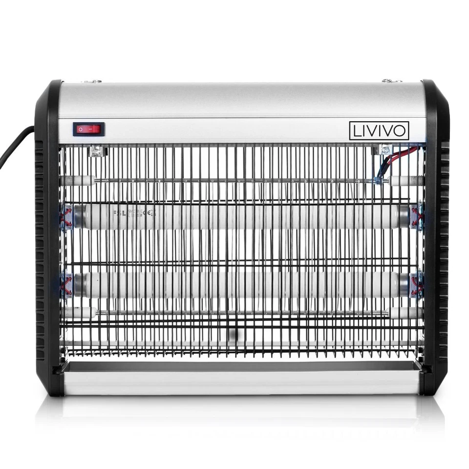 20W UV Electric Insect Fly Killer Grid Bug Zap Zapper Pest Remover Flying 2x10W - Image 4 of 4