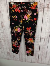 Old Navy Pants Women s 6 Pixie Secret Slim Pockets Floral
