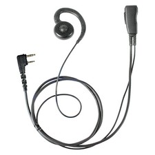 Pryme 1-Wire Swivel Earhook Headset for ICOM IP100H Radio