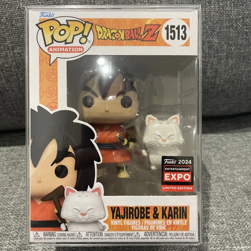 FUNKO POP DRAGONBALL Z YAJIROBE & KARIN 1513 2024 EXPO INCREÍBLE ESTADO