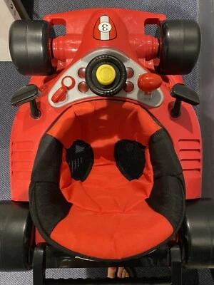 4baby racing car walker red