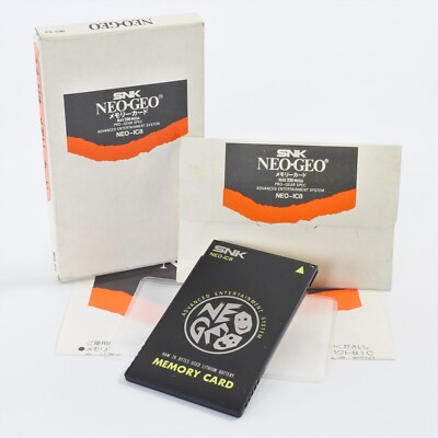 NEO GEO AES Memory Card -Battery Replaced- Boxed NEO-IC8 Tested