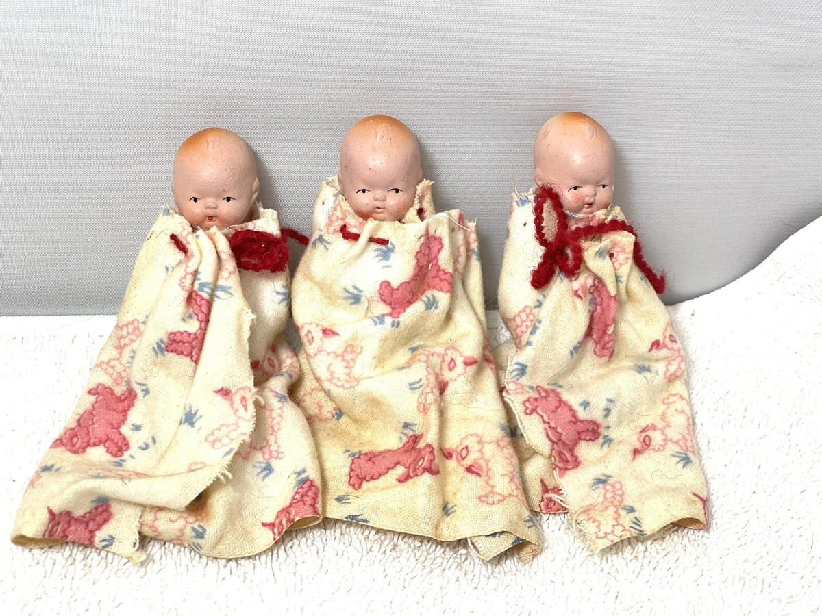 Vintage Bisque Dolls Made in Japan 3