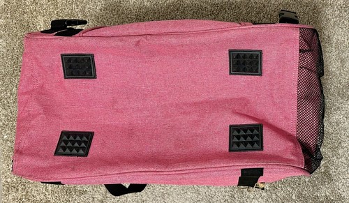 Portable Pet Carrier | Breathable Mesh | Handbag Carrying Pink Bag | Size Small - Picture 6 of 8