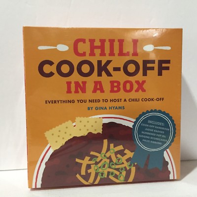 Chili Cook Off In A Box Paperback Handbook w/ Extra Props For Competition Sealed