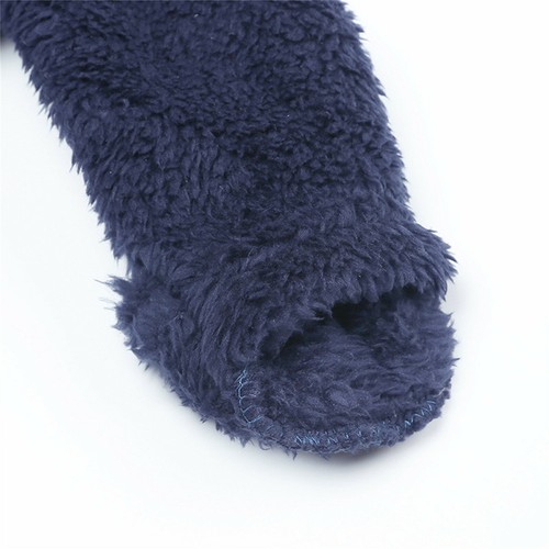 Neugeborenes Baby Mädchen Junge Jacke Fleece Kapuze Fuß Mantel Oberbekleidung Strampler Overall - Bild 12 von 15