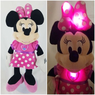 talking minnie mouse plush