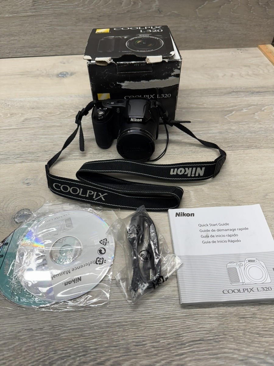 Nikon COOLPIX L320 ニコン デジタルカメラ ケース付き Nikon COOLPIX L320 Digital Camera Video Recorder 16.1MP 26x