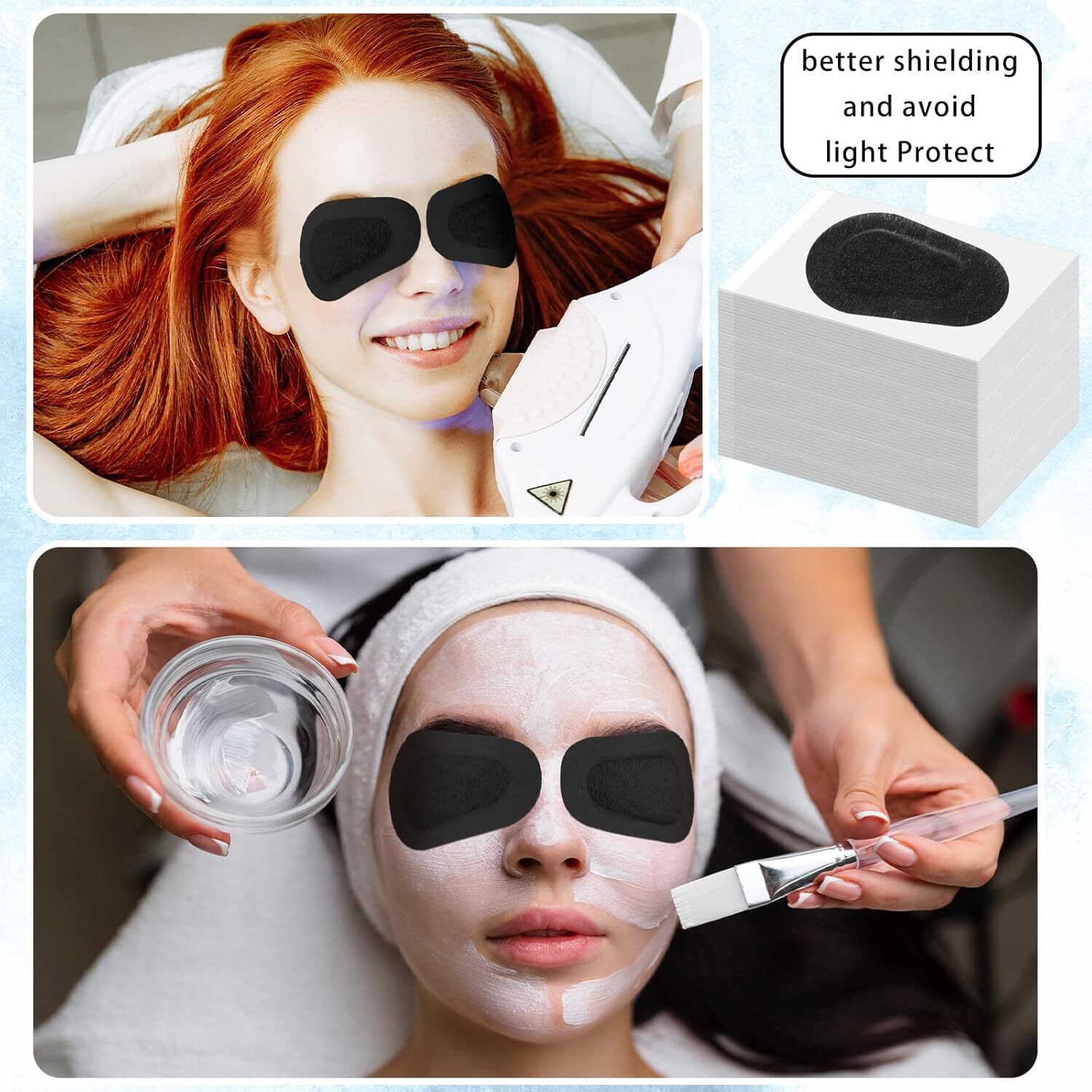 120 Pcs Adhesive Eye Patches, Eye Patches for Adults Pad Disposable Eyepatch