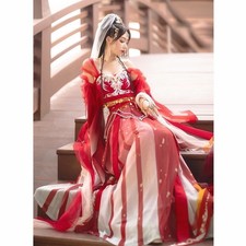 Chinese Hanfu Costume Drama Costume Performance Costume Two-piece Set