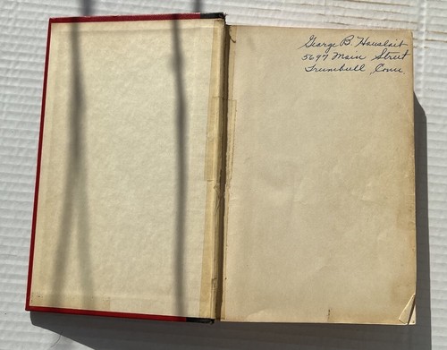 Roget's Thesaurus in Dictionary Form 1940 Red Black HC Vintage - Foto 5 di 9