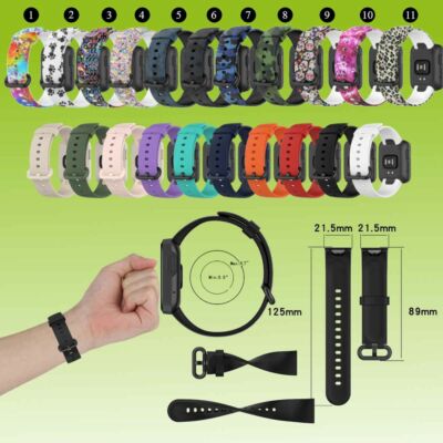Kunststoff / Silikon Uhr Armband für Xiaomi Mi Watch Lite / Redmi Watch Fitneß