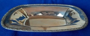 Vintage Academy Silverplate Rectangular 12" x 8" Serving Dish