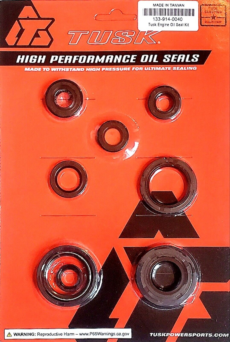 Tusk 2002-2018 Yamaha YZ85 Crank Trans Shift Seals Engine Oil Seal