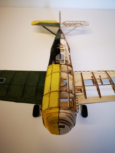 Henson's Flying Machines Messerschmitt Me109 [FREE-FLIGHT] Balsa Kit - Picture 7 of 8