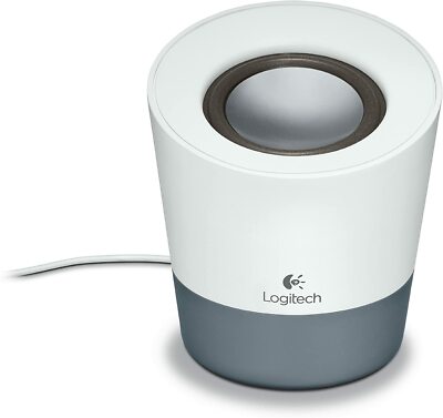 Logitech Z50 Portable Mini Speaker for Smartphone, Tablet & PC, AC Power & 3.5mm