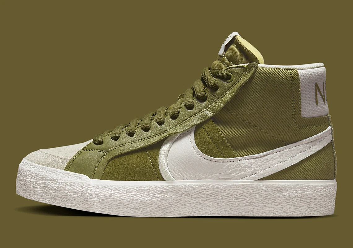 Nike blazer high hombre olive hotsell