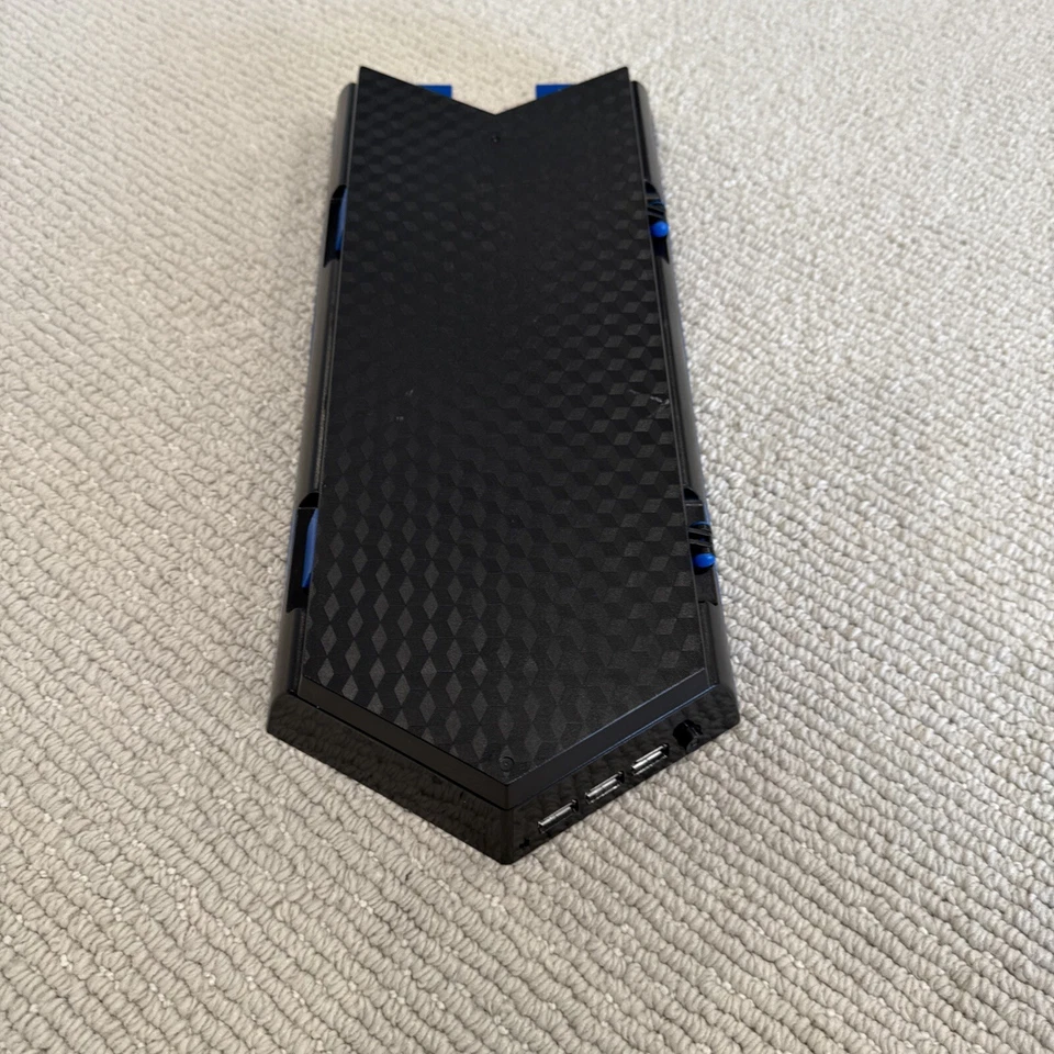 Kootek Vertical Stand for PS4 Pro w/ Cooling Fan Game Storage Controller Charger - Image 2 of 4