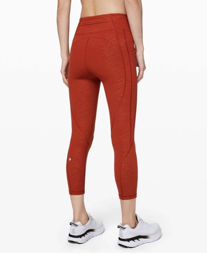 Lululemon time to sweat crop leggings sale