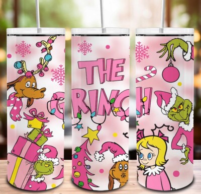   The Grinch Christmas 20oz Tumbler Cup