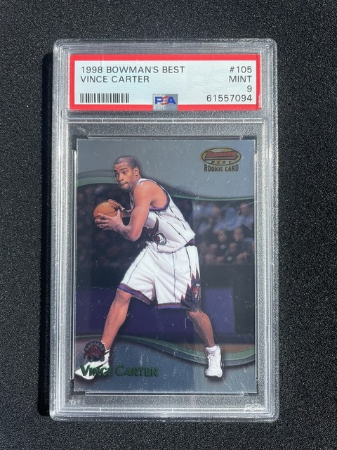 Vince Carter 1998 Bowman Bowman's Best