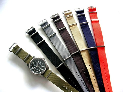 18 20 22 24 NATO G10 watch strap Premium Ballistic nylon RAF MoD Bond IW SUISSE - Picture 7 of 50