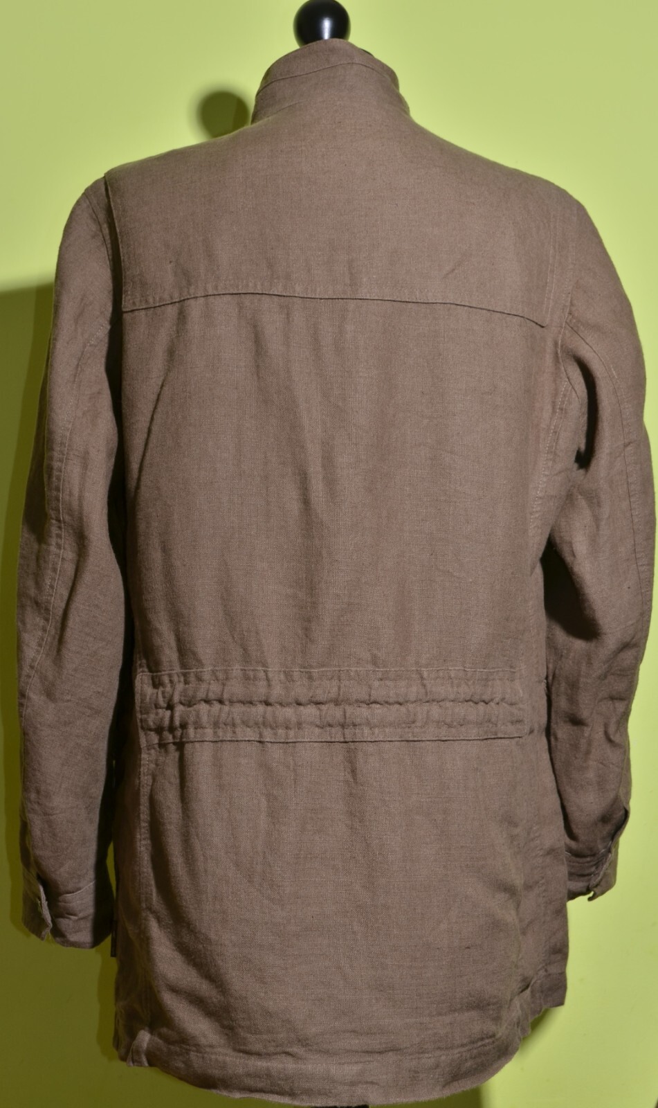 DAKS Men's 100percent Linen Multipocket Jacket Size 56 / 2XL image 3