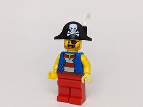 LEGO Minifigure Pirate Captain + First Mate minifig lot Pirates flintlock map