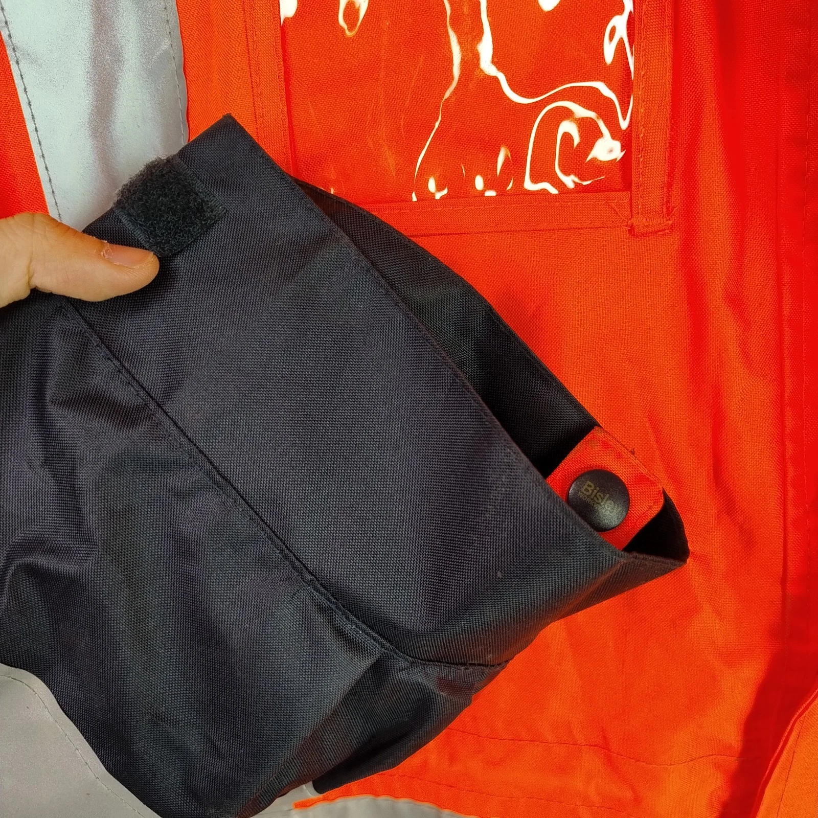 Bisley High Vis Heavy Duty Workwear Jacket Approved Standards Mens Size 2XL Poly - product detail image 5