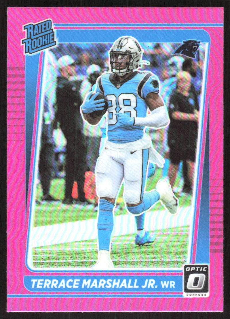 8316I 2021 Donruss Optic #218 Terrace Marshall Jr. Pink