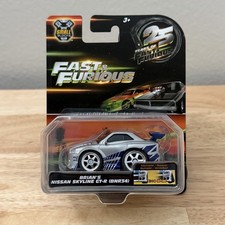 Jada Small Blocks 25 Years Of Fast Furious Brians Nissan Skyline Gt-r Bnr34